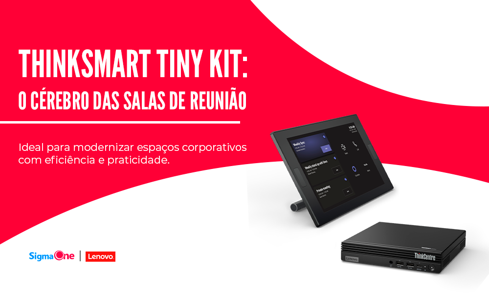 THINKSMART TINY KIT: A SOLUÇÃO COMPACTA QUE TRANSFORMA SALAS DE REUNIÃO